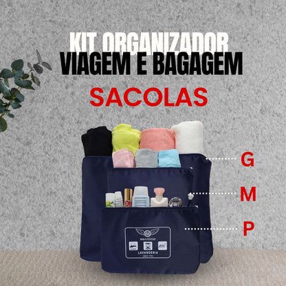 Santino Travel and Luggage Organizer Kit - SOR188U