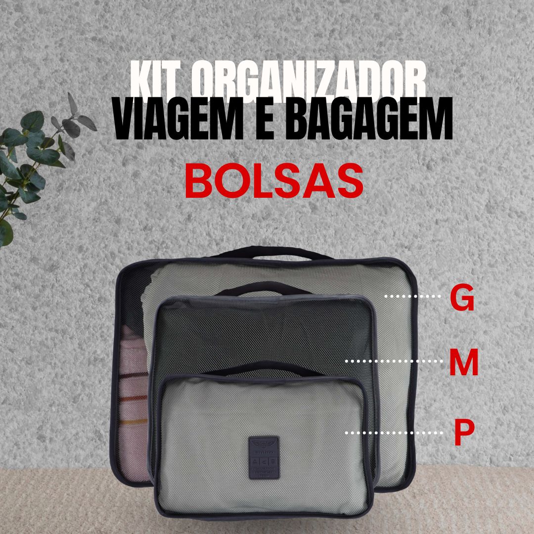 Santino Travel and Luggage Organizer Kit - SOR188U
