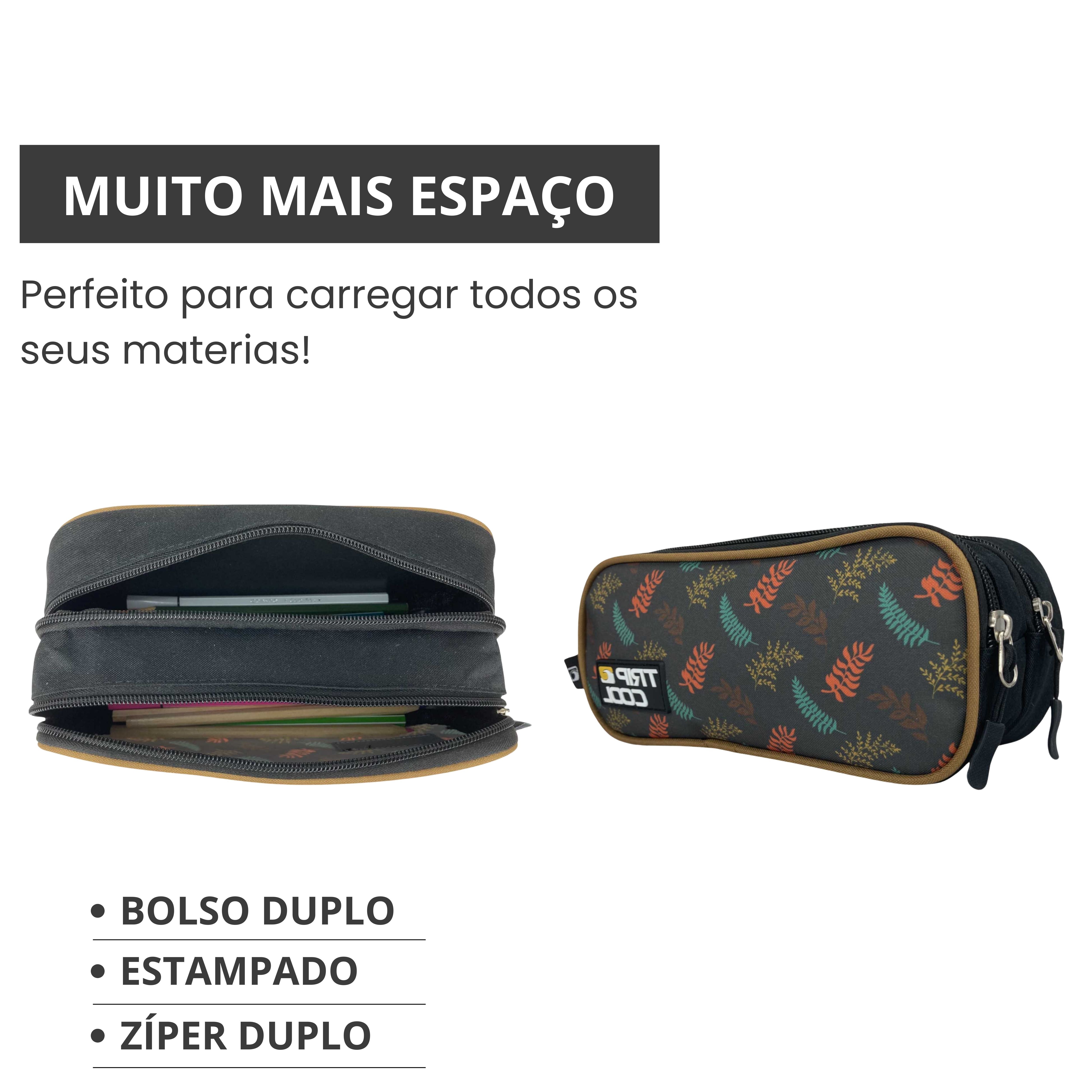 Arpoador Polyester Tripcool Youth Pencil Case TCE103U01