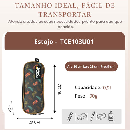 Arpoador Polyester Tripcool Youth Pencil Case TCE103U01