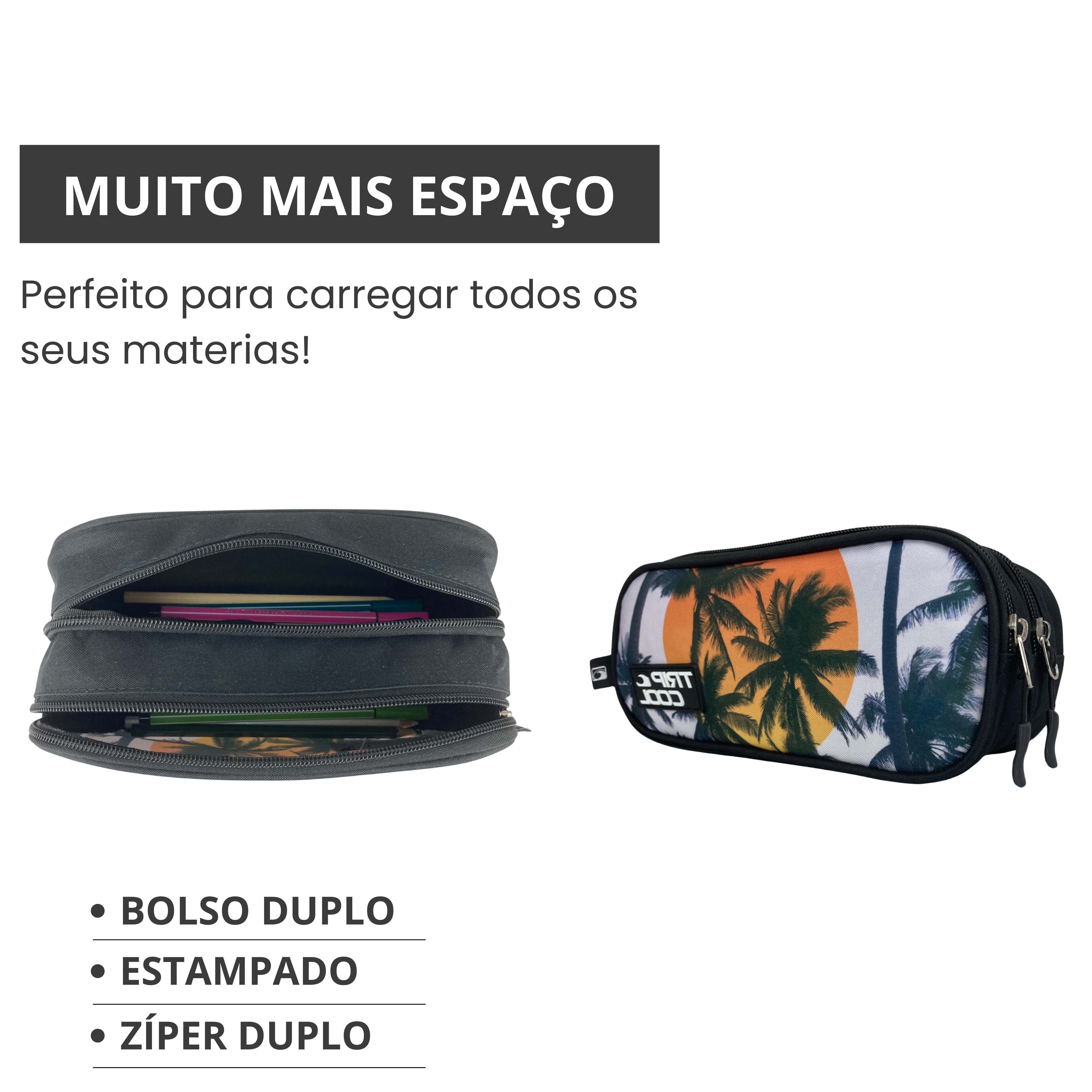 Hossegor Polyester Tripcool Youth Pencil Case TCE106U13