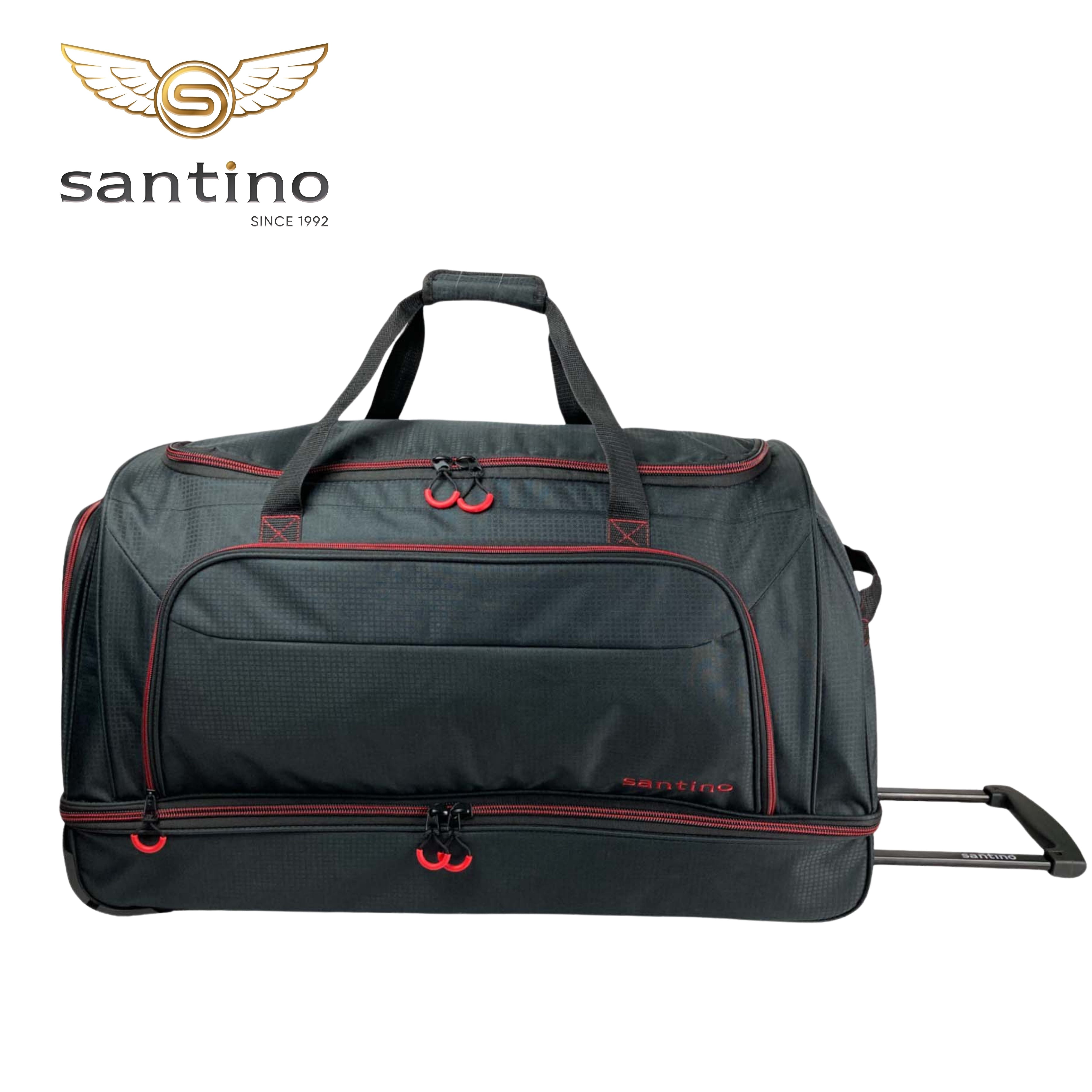 Mallorca Polyester Santino Travel Bag Black - ZHS1U01