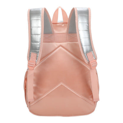 Sweet Girl Silver Wish Backpack by Santino Polyester SAM233U Light Pink