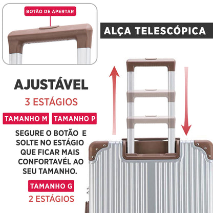 Palazzio 3 Piece 360° Luggage Set Santino PLV191J