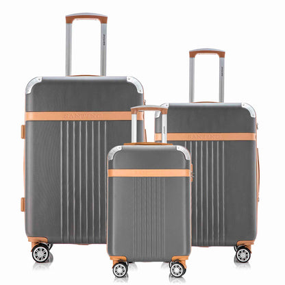 Santino Athena 3-Piece Rigid 360º Luggage Set - BGV182J