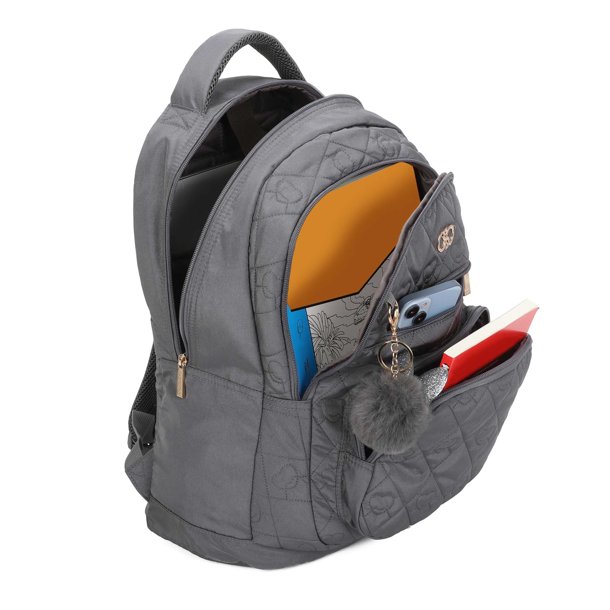Cairo Santino Youth Backpack - SAM200U - Grey