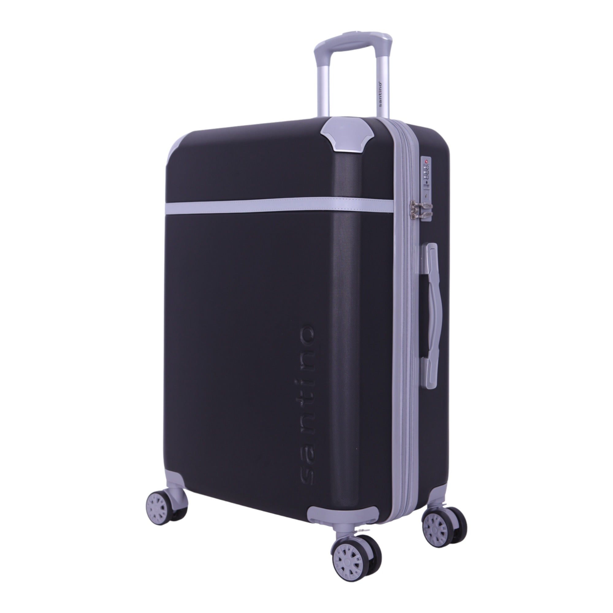 Santino SDV601J 3-Piece Long Beach Hardside Suitcase Set
