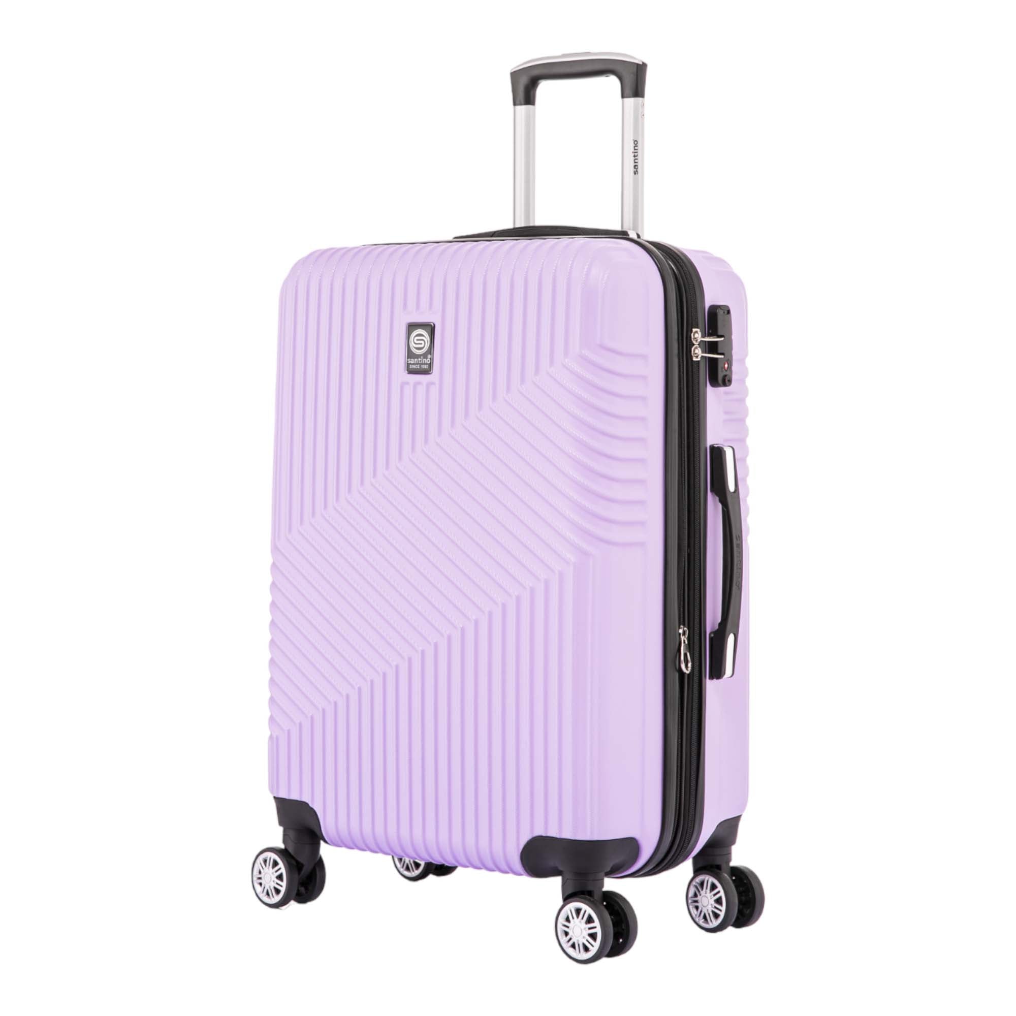 Santino Geometric Rigid 360° Suitcase - ASAV7003M