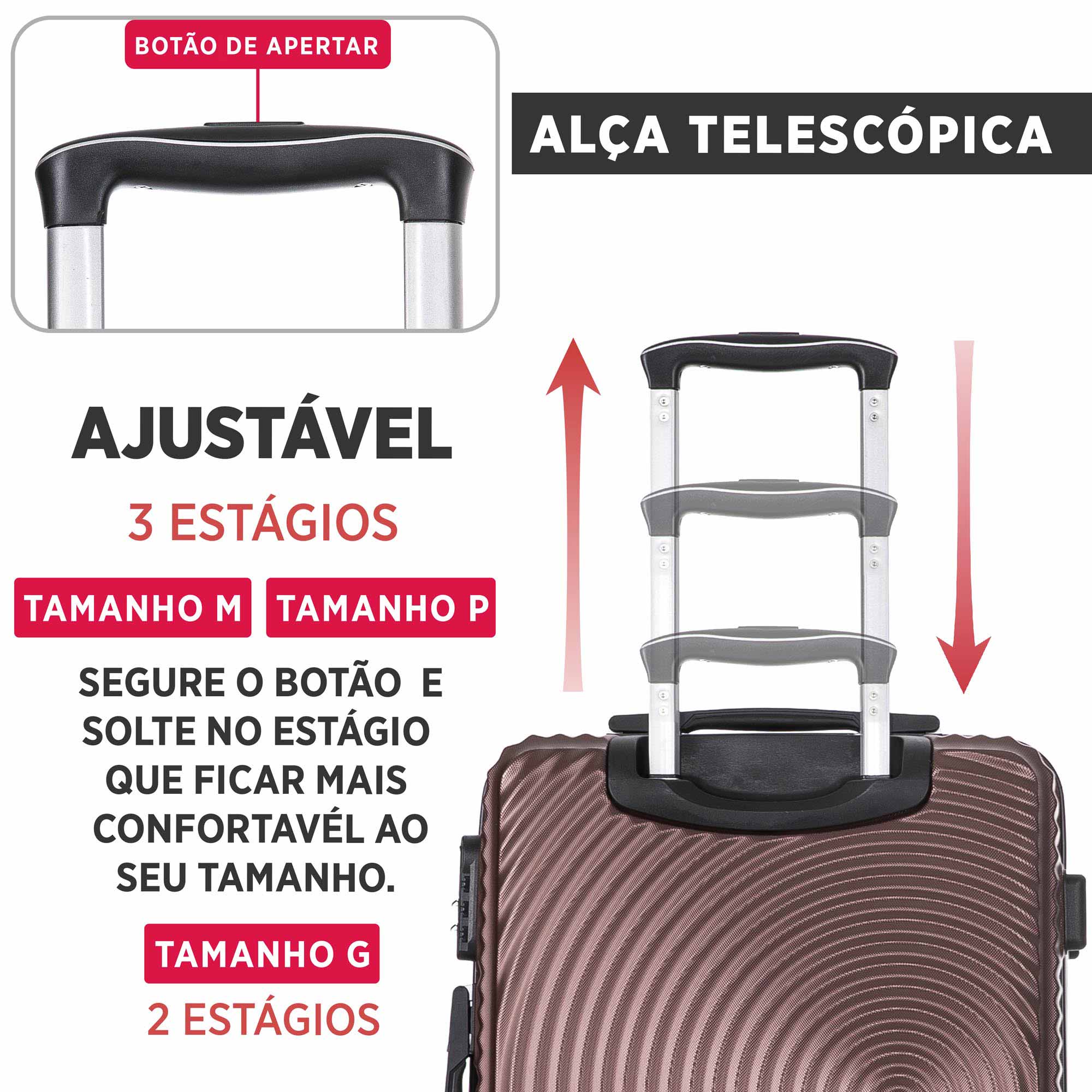 Santino 360° Tokyo Hardside Suitcase