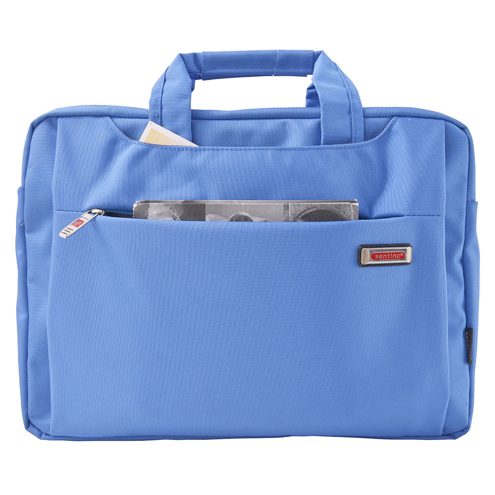 Santino Conservative Polyester Notebook Folder - BGP1913U Color: Turquoise Blue
