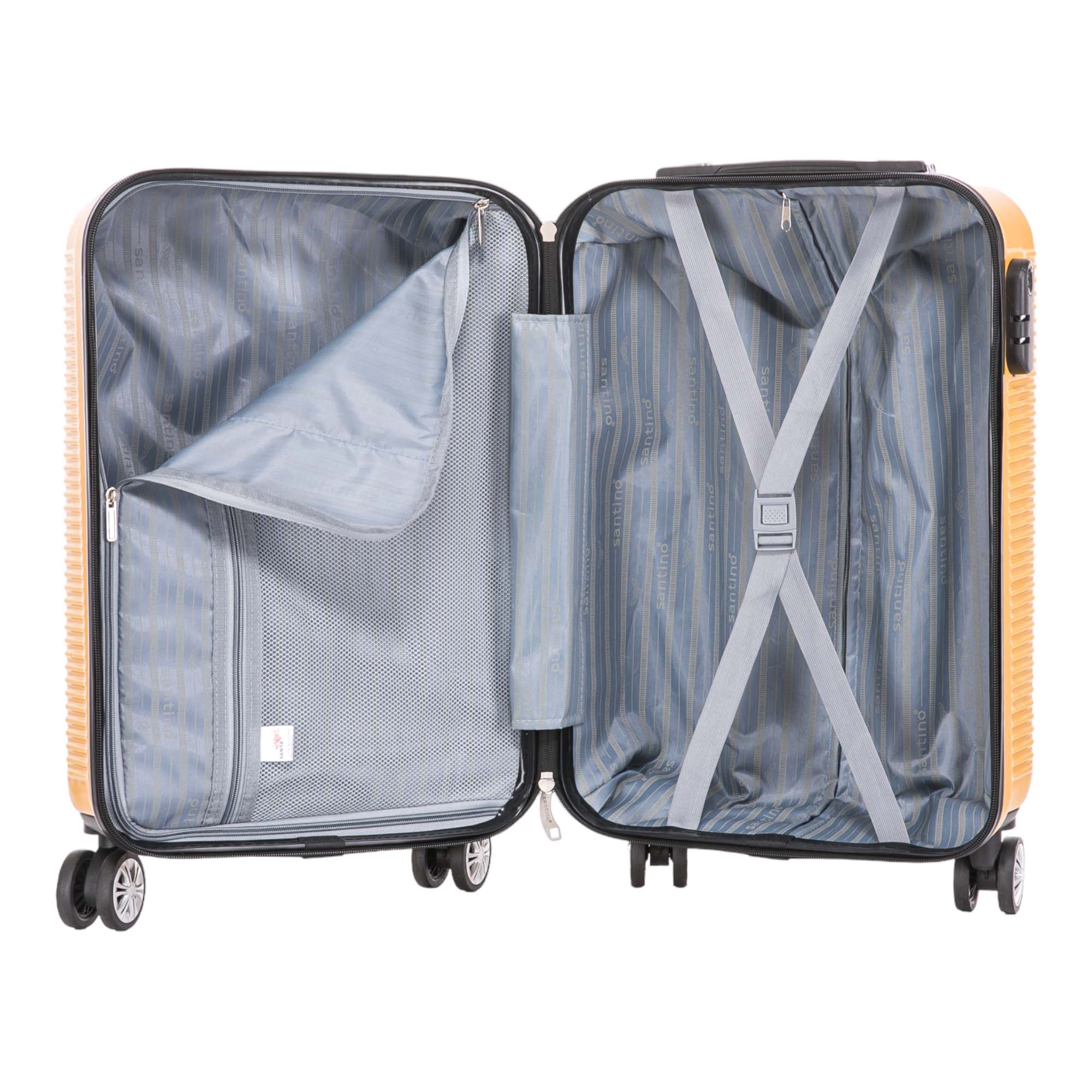 Santino P 4-Wheel 360º Rigid Carry-On Suitcase - AMZV183P