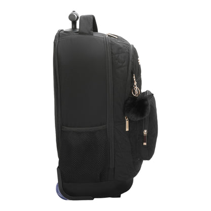 Cairo Laptop Backpack with Wheels Santino SAC200U Black