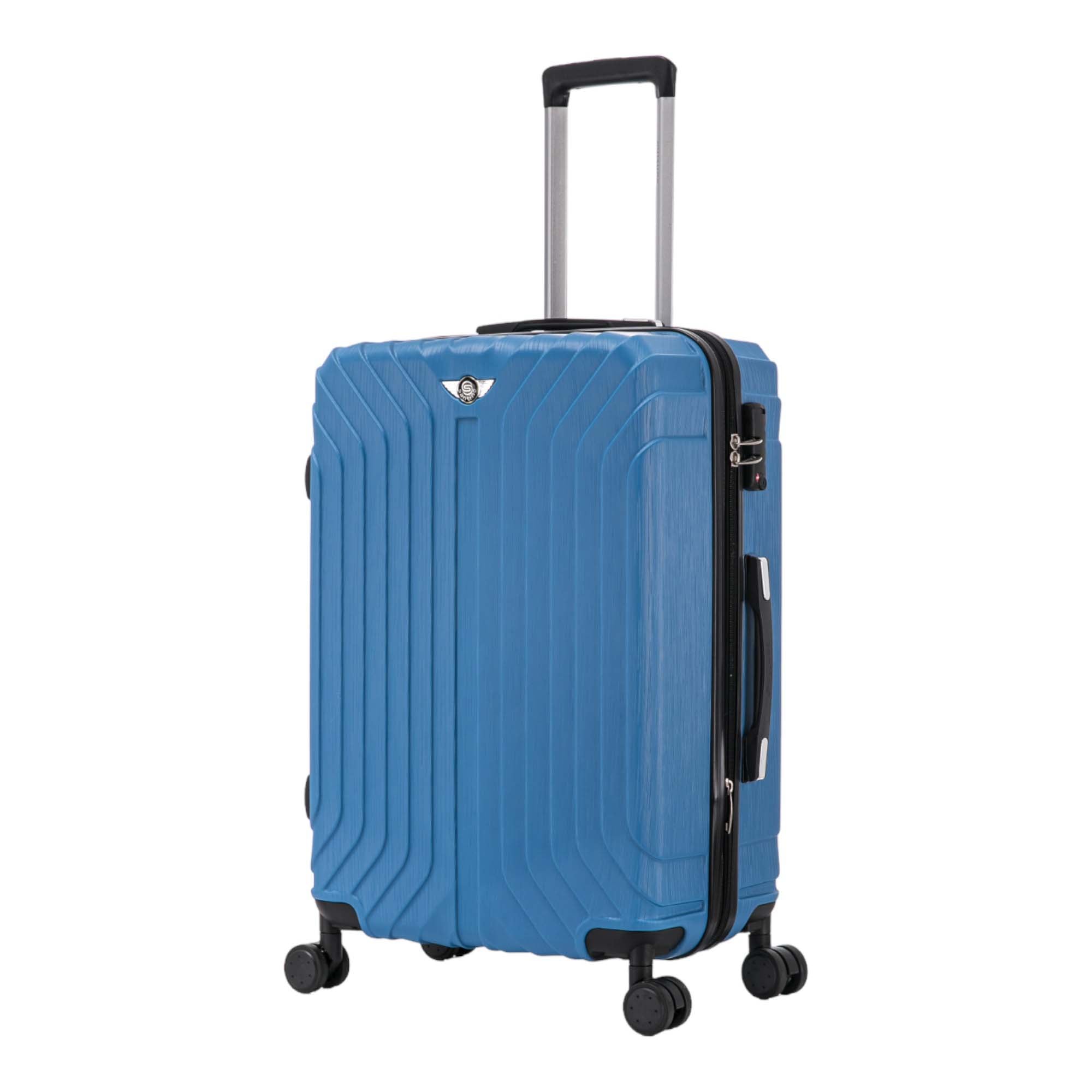 Liberty Statue 3-Piece Rigid Luggage Set Santino MZV502J