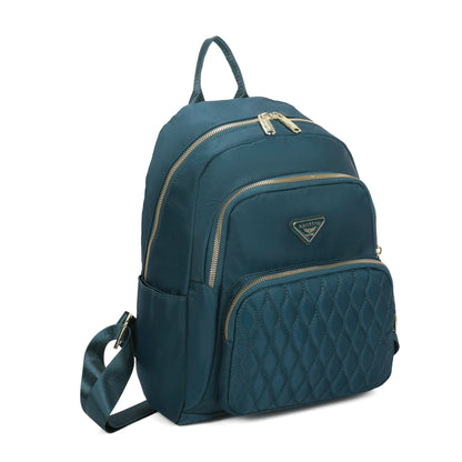 Amarílis Nylon Santino Backpack Bag Turquoise Blue SAB412U15