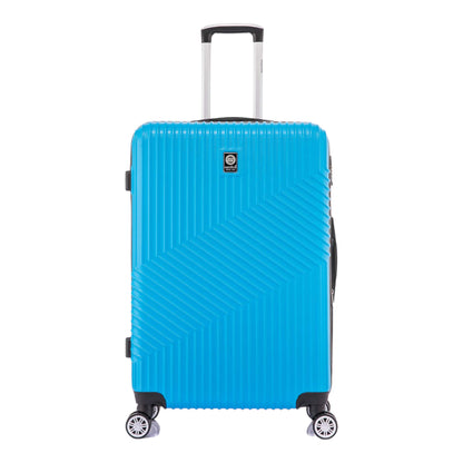 Santino Geometric Rigid 360° Travel Suitcase - ASAV7003G