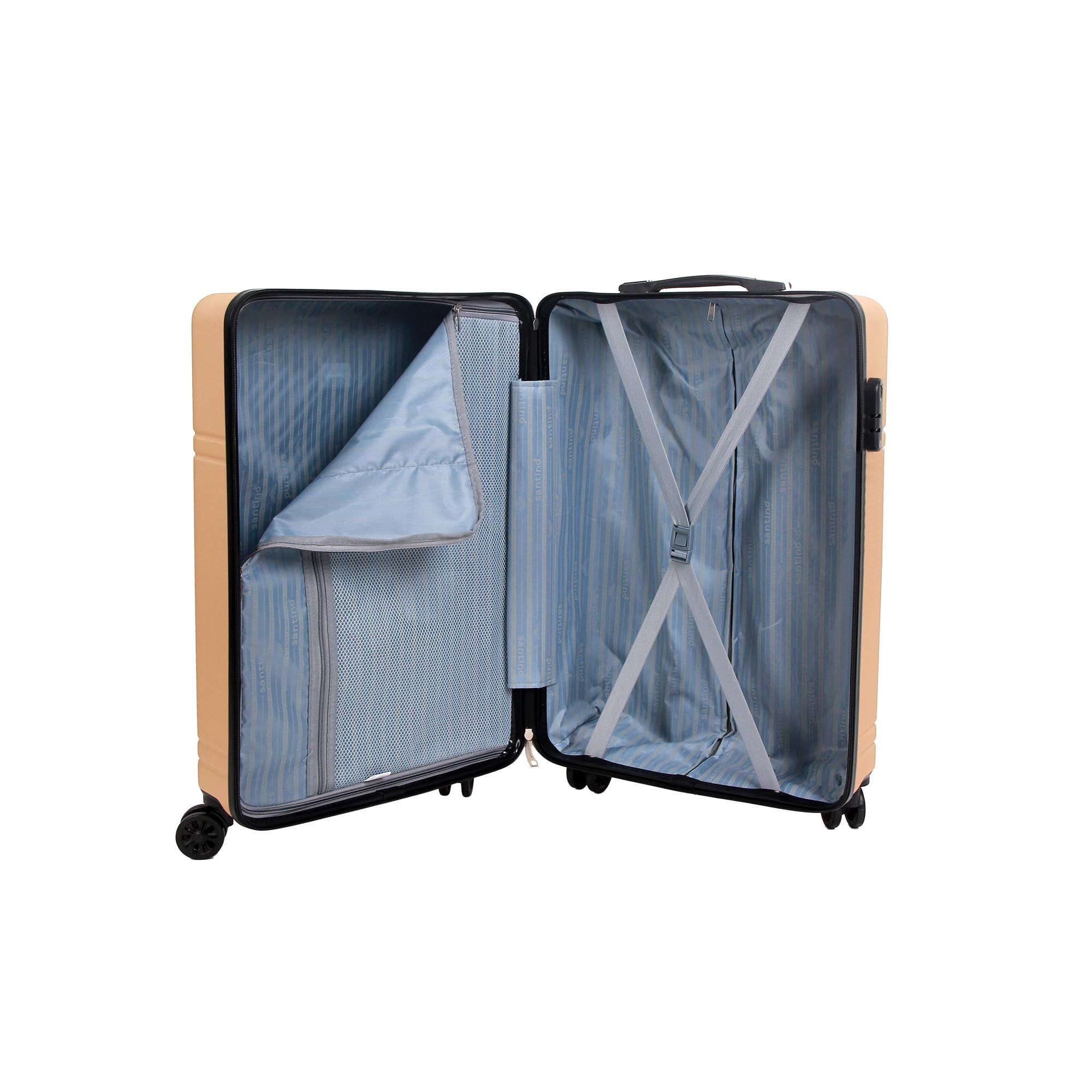 Santino 360° Rigid Holland Carry On Suitcase - AMZV202P