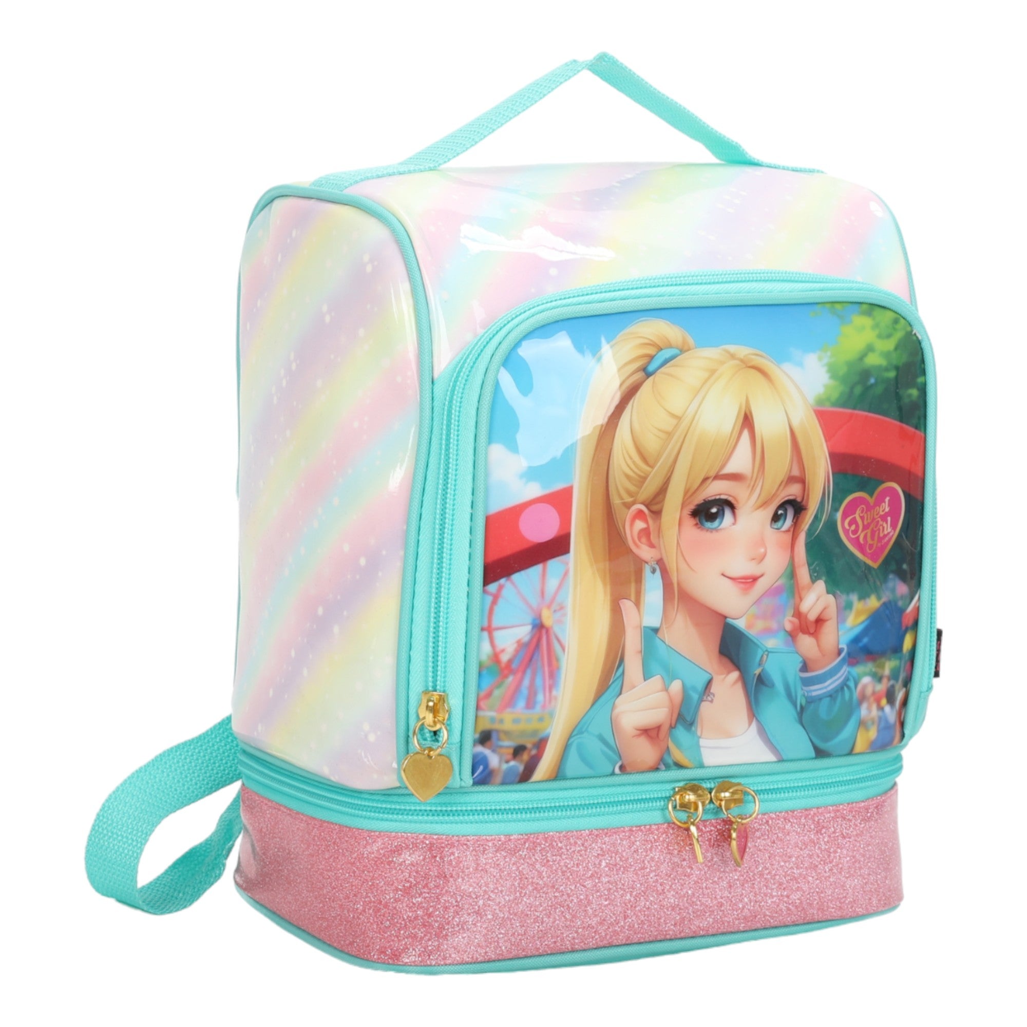 Sweet Girl Park by Santino Green Polyester Children's Kit SGK21U10