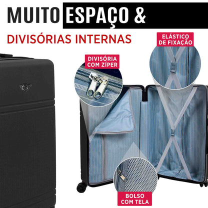 Santino M 360° Hard Case Netherlands Travel Suitcase - MZV202M