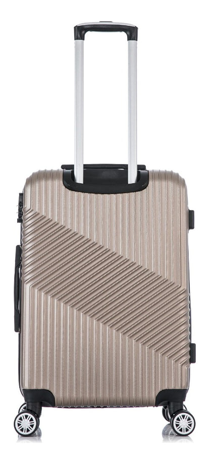 Santino Geometric Rigid 360° Suitcase - ASAV7003M