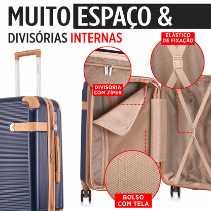 Nice Rigid 360° Santino G Travel Suitcase - ABEV407G