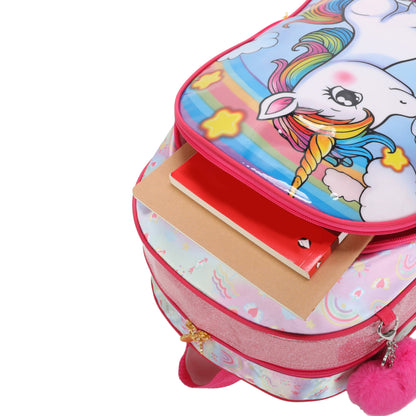 Sweet Girl Unicorn Backpack by Santino - SGM22U - Pink