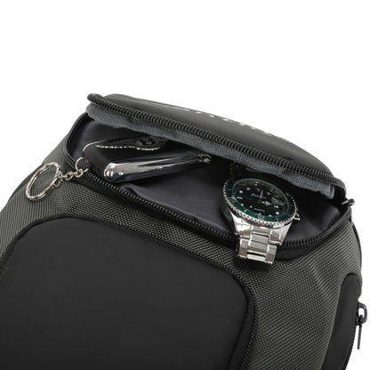 Quinn by Santino Oxford Crossbody Backpack Green M SAN275U