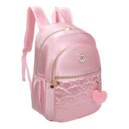 Sweet Girl Butterfly Backpack by Santino Polyester SAM230U Pink