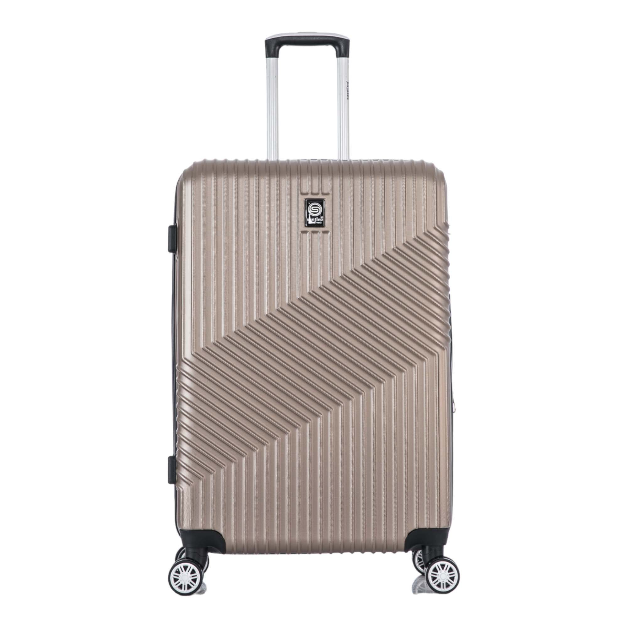 Santino Geometric Rigid 360° Suitcase - ASAV7003M