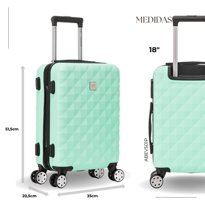 Madrid Rigid 360º Santino Carry-On Suitcase - ABEV501P