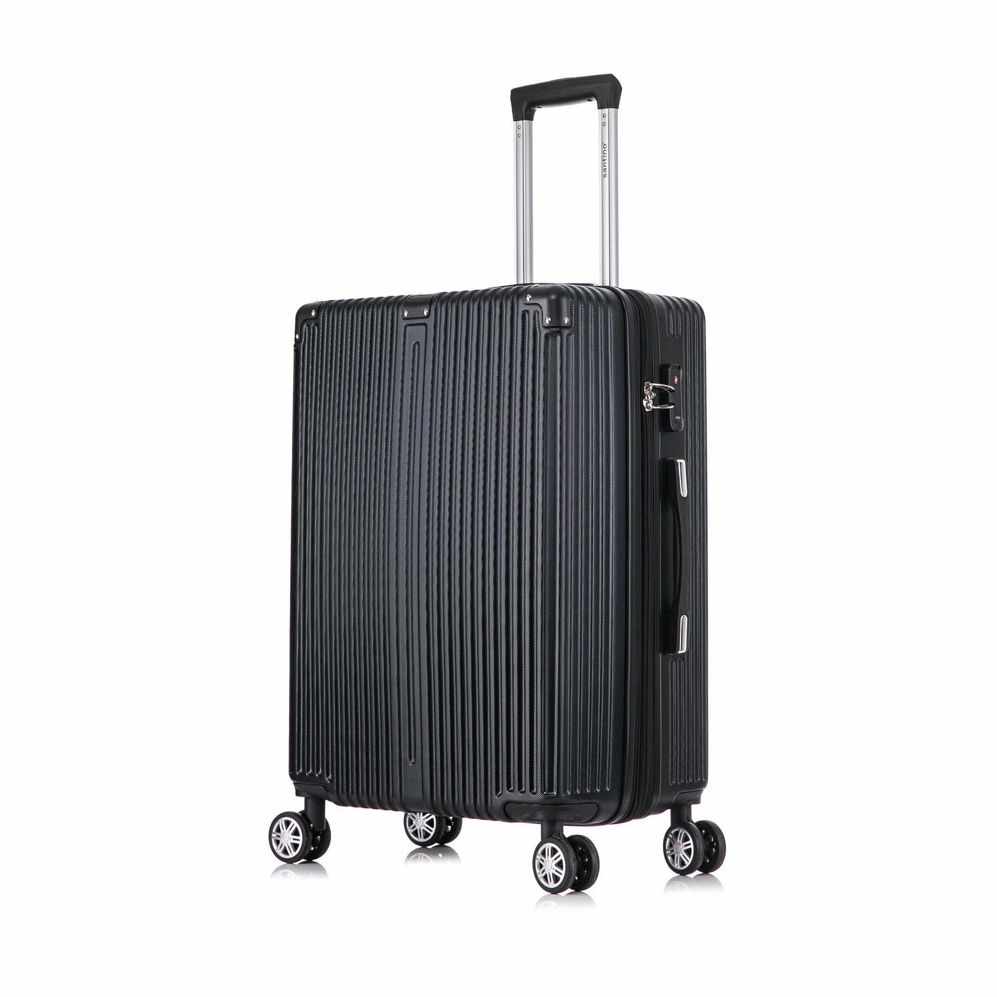 Santino MZV204J 3-Piece Dublin Rigid Luggage Set 360°