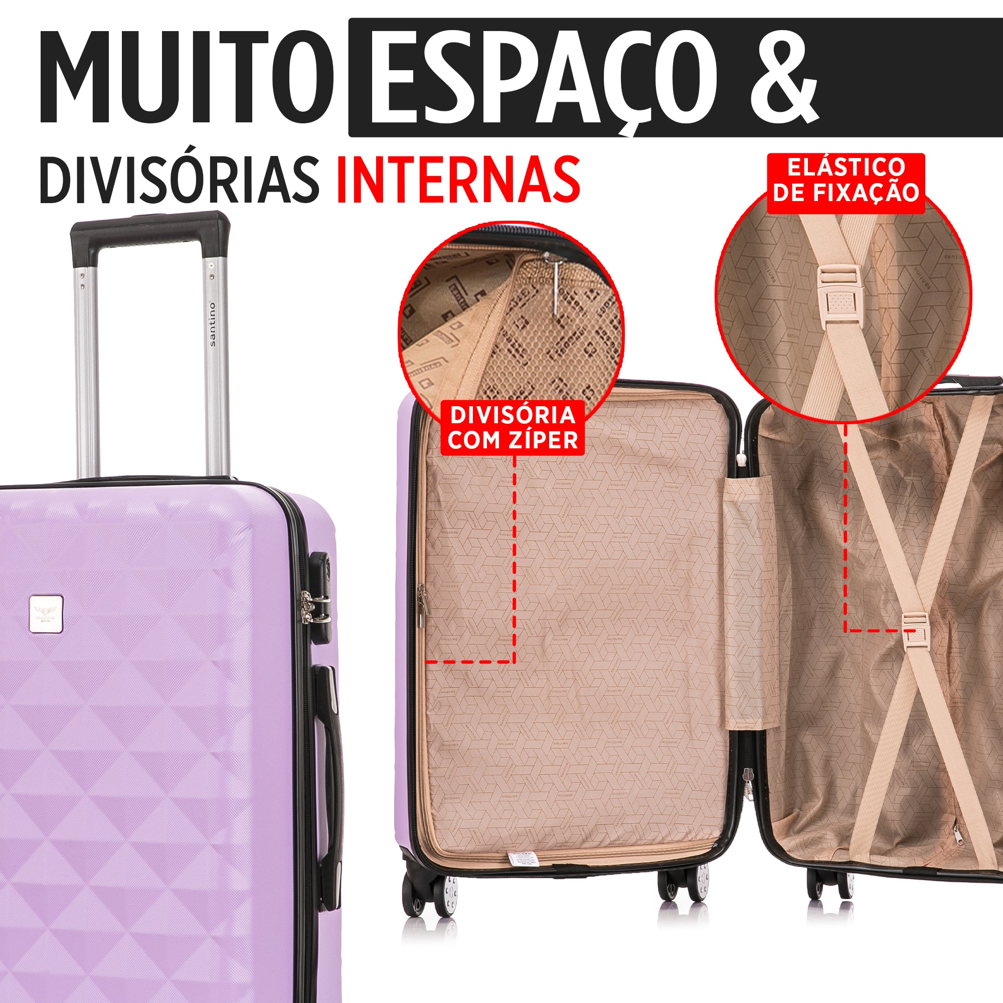 Madrid Rigid 360º Santino Carry-On Suitcase - ABEV501P