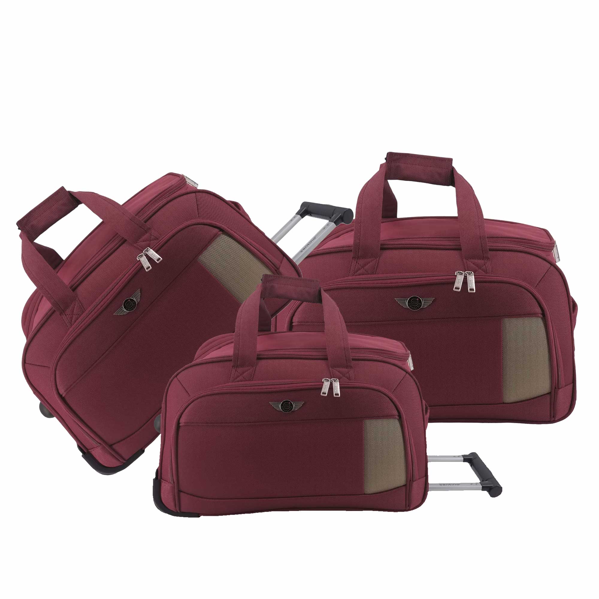 Santino London Polyester 3-piece Travel Bag Set - SLS1J 