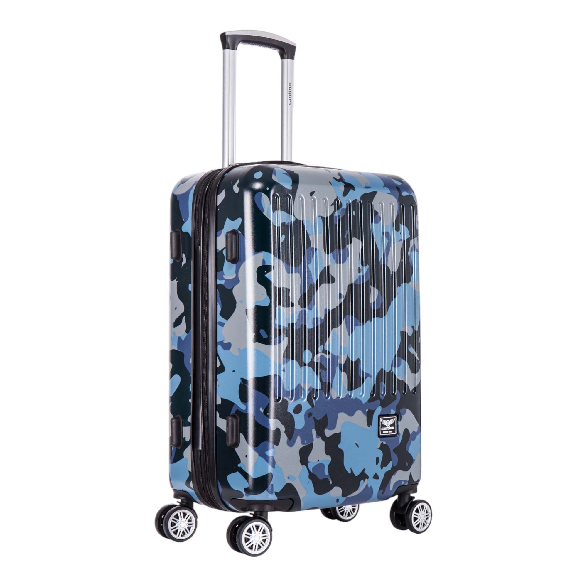 Santino G 360° Camouflage Hardside Travel Suitcase - AHSV220G