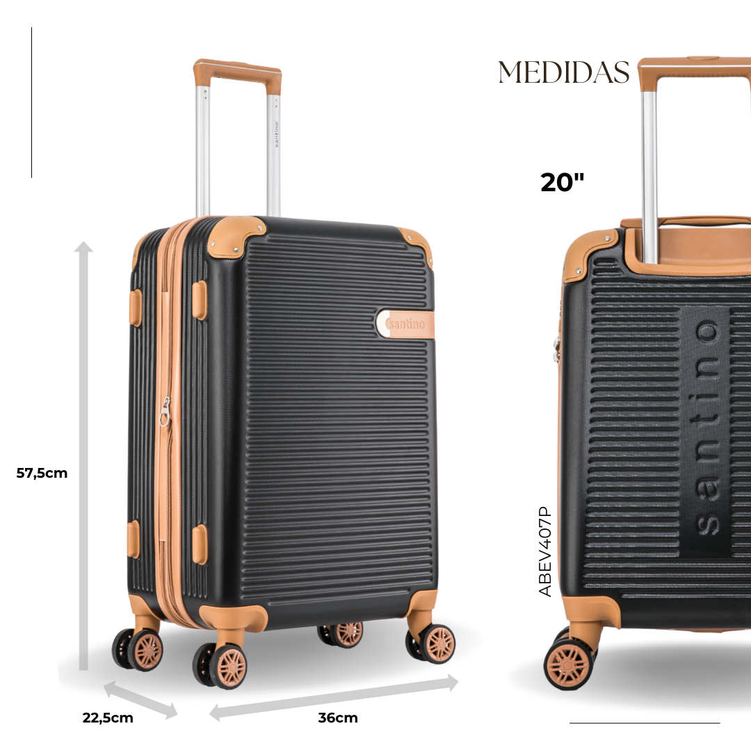 Santino Nice Rigid 360° Suitcase - ABEV407P