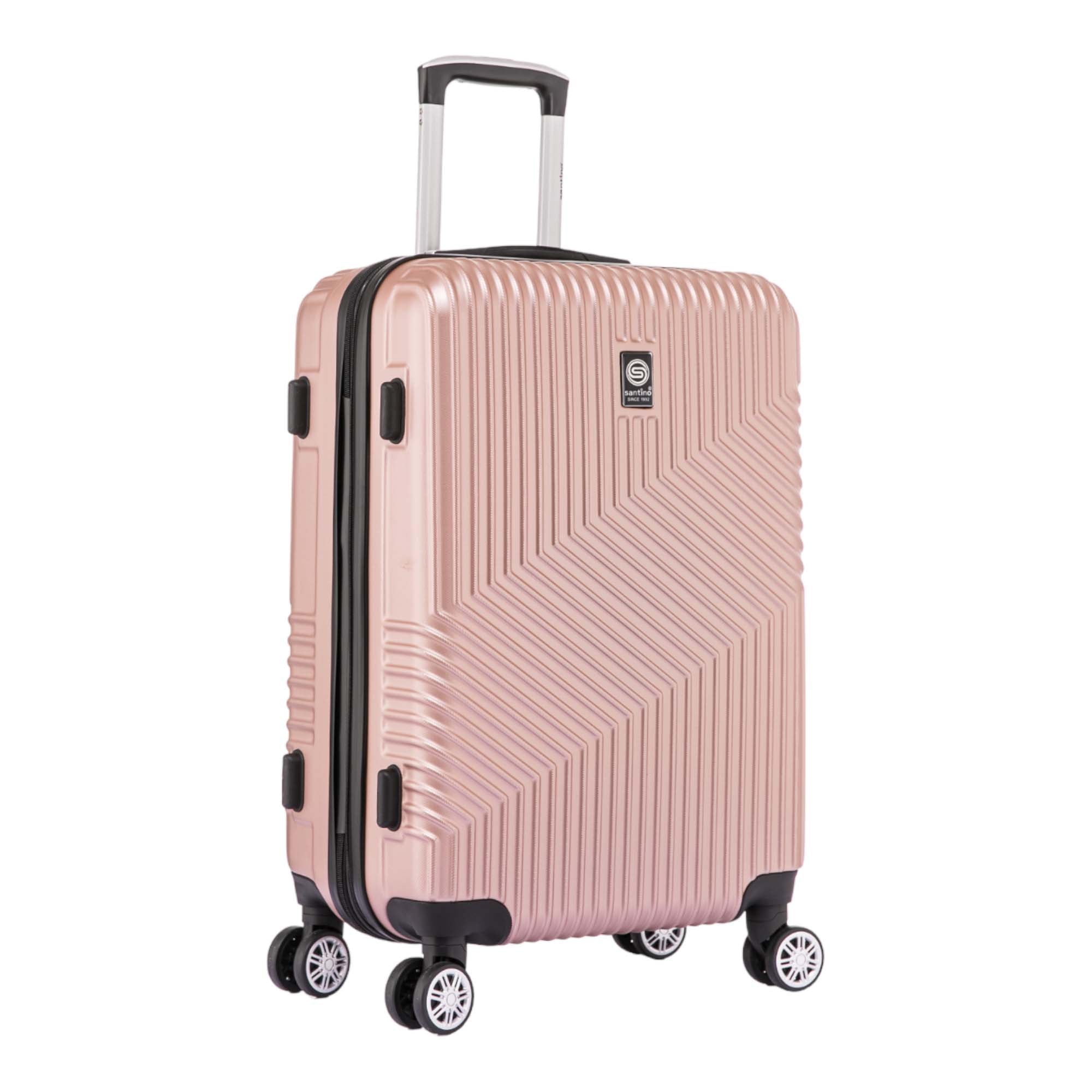 Santino Geometric Rigid 360° Suitcase - ASAV7003M