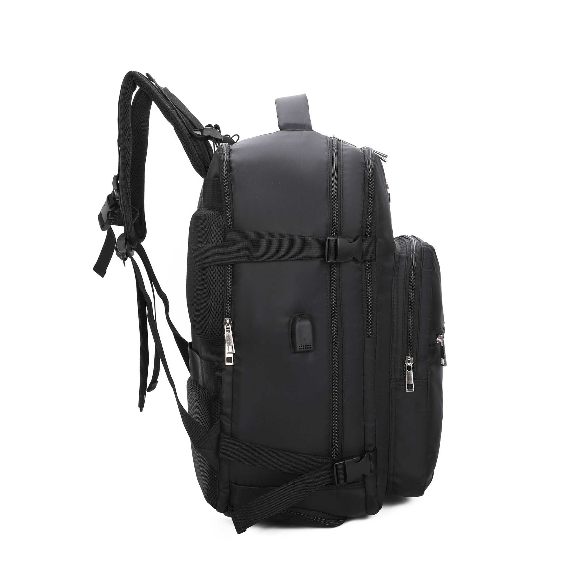 Oslo Pol Santino Laptop Backpack - SAN405U Black