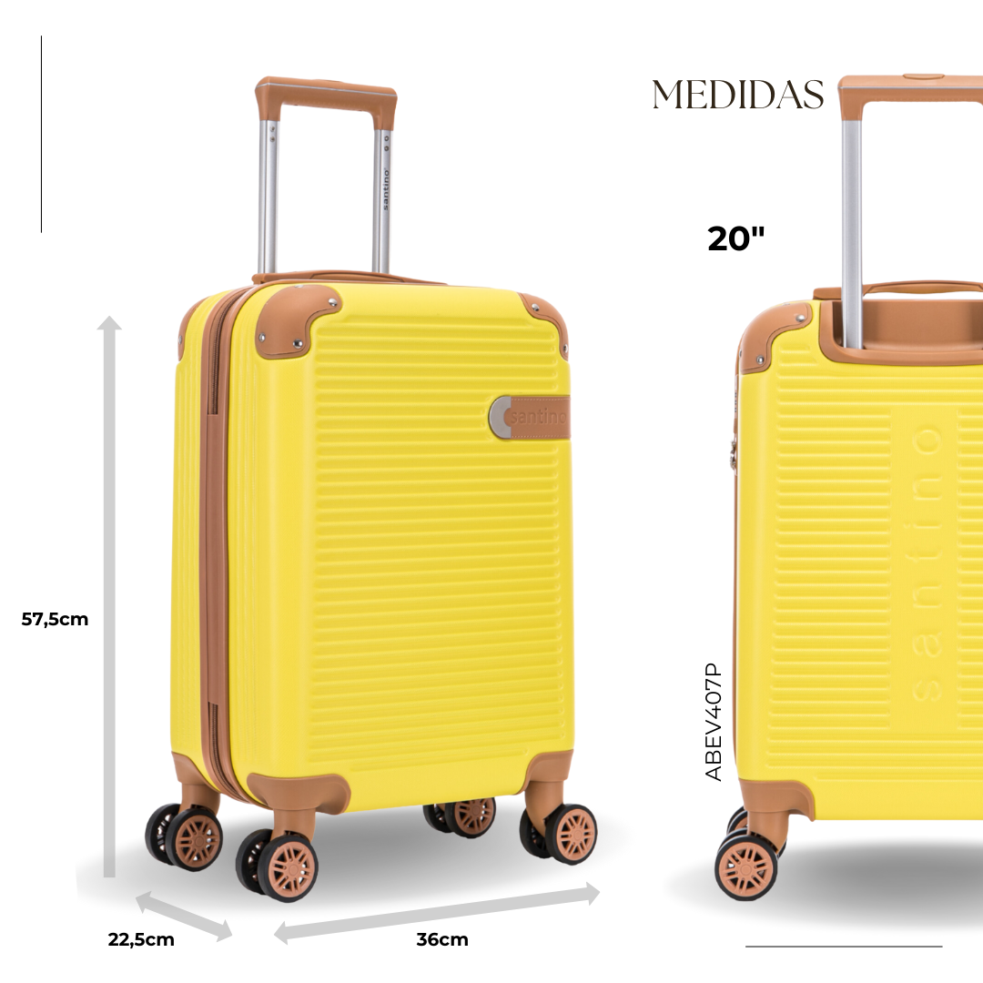 Santino Nice Rigid 360° Suitcase - ABEV407P