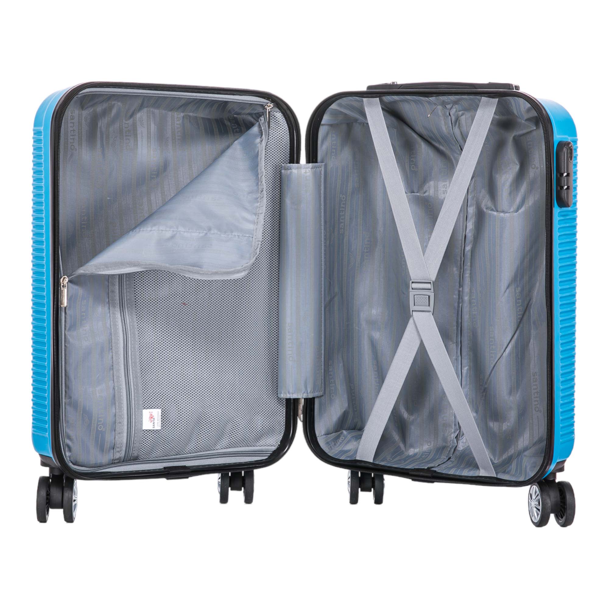 Santino P 4-Wheel 360º Rigid Carry-On Suitcase - AMZV183P