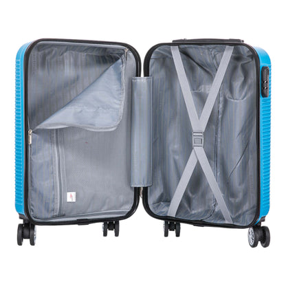 Santino P 4-Wheel 360º Rigid Carry-On Suitcase - AMZV183P
