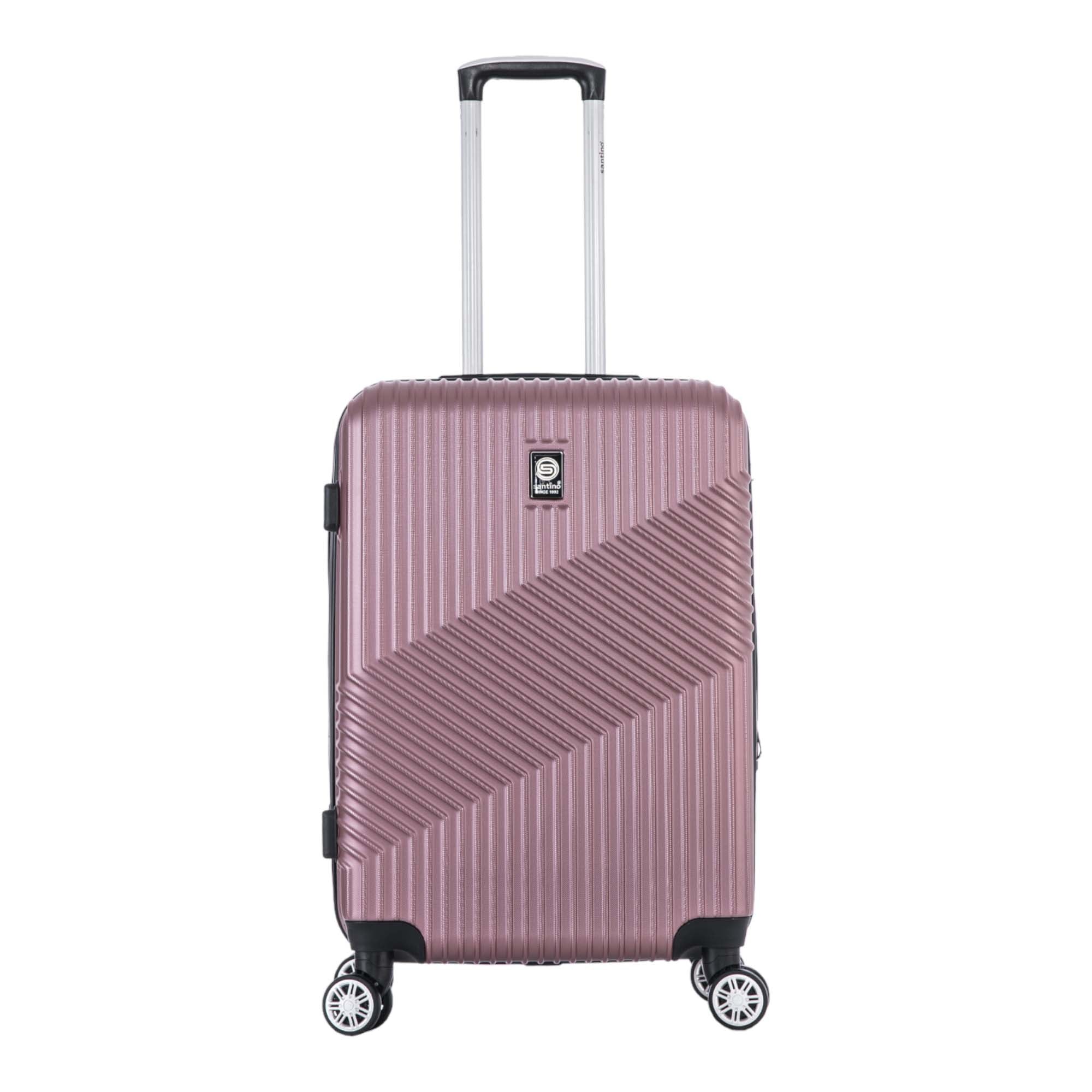 Santino Geometric Rigid 360° Suitcase - ASAV7003M
