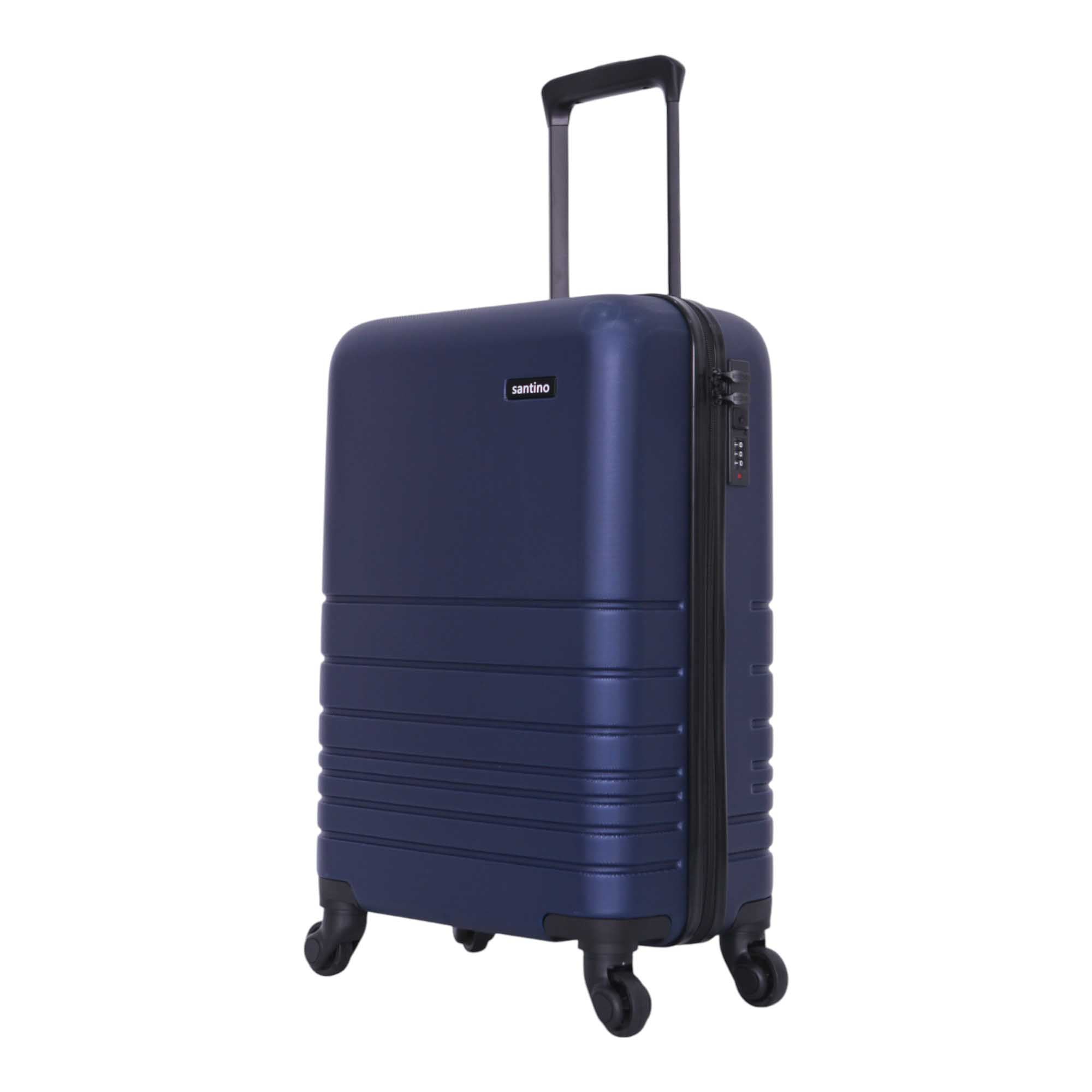 Zeus Santino 3pc Luggage Set - Navy Blue SDV701J