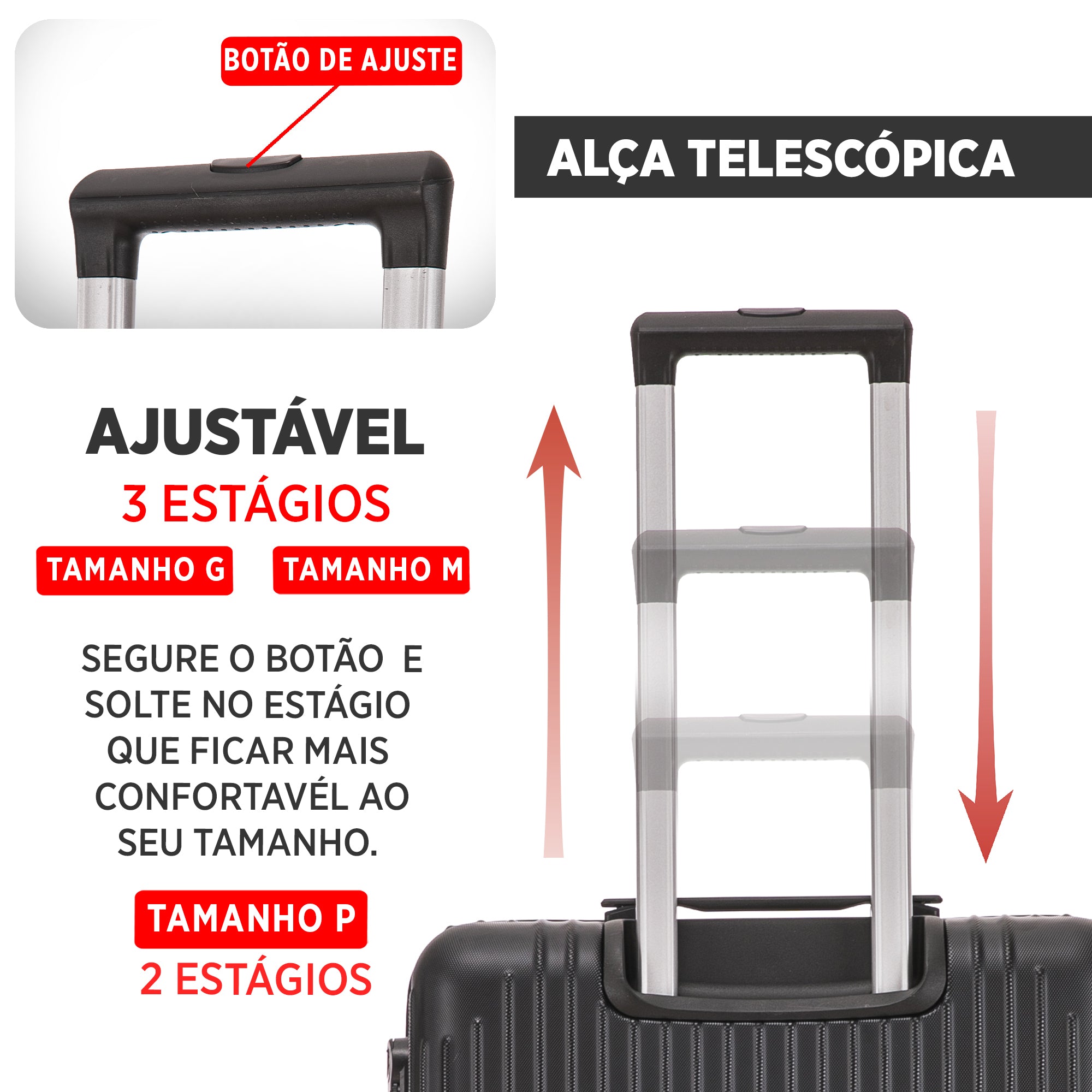 Copenhagen Hardside Suitcase 360° Santino G - ABEV502G