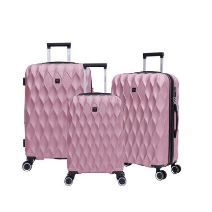 Marseille 3-Piece Rigid 360° Luggage Set Santino SDV224J