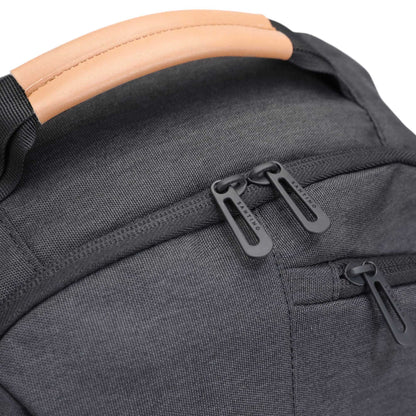 Trend by Santino Black Polyester Notebook Backpack