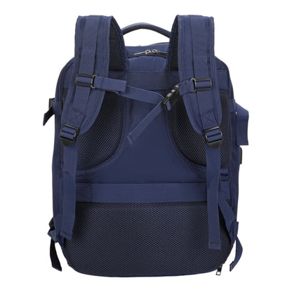 Oslo Pol Santino Laptop Backpack - SAN405U Navy Blue