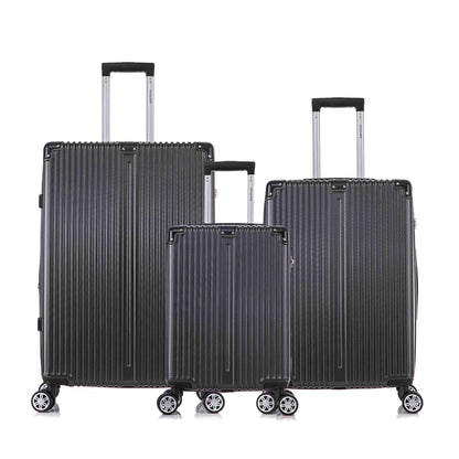 Santino MZV204J 3-Piece Dublin Rigid Luggage Set 360°