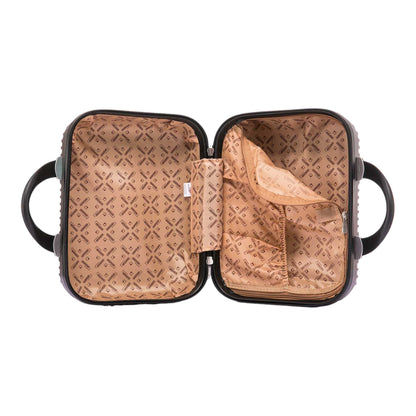Santino P Geometric Rigid Toiletry Bag ASAF7003P