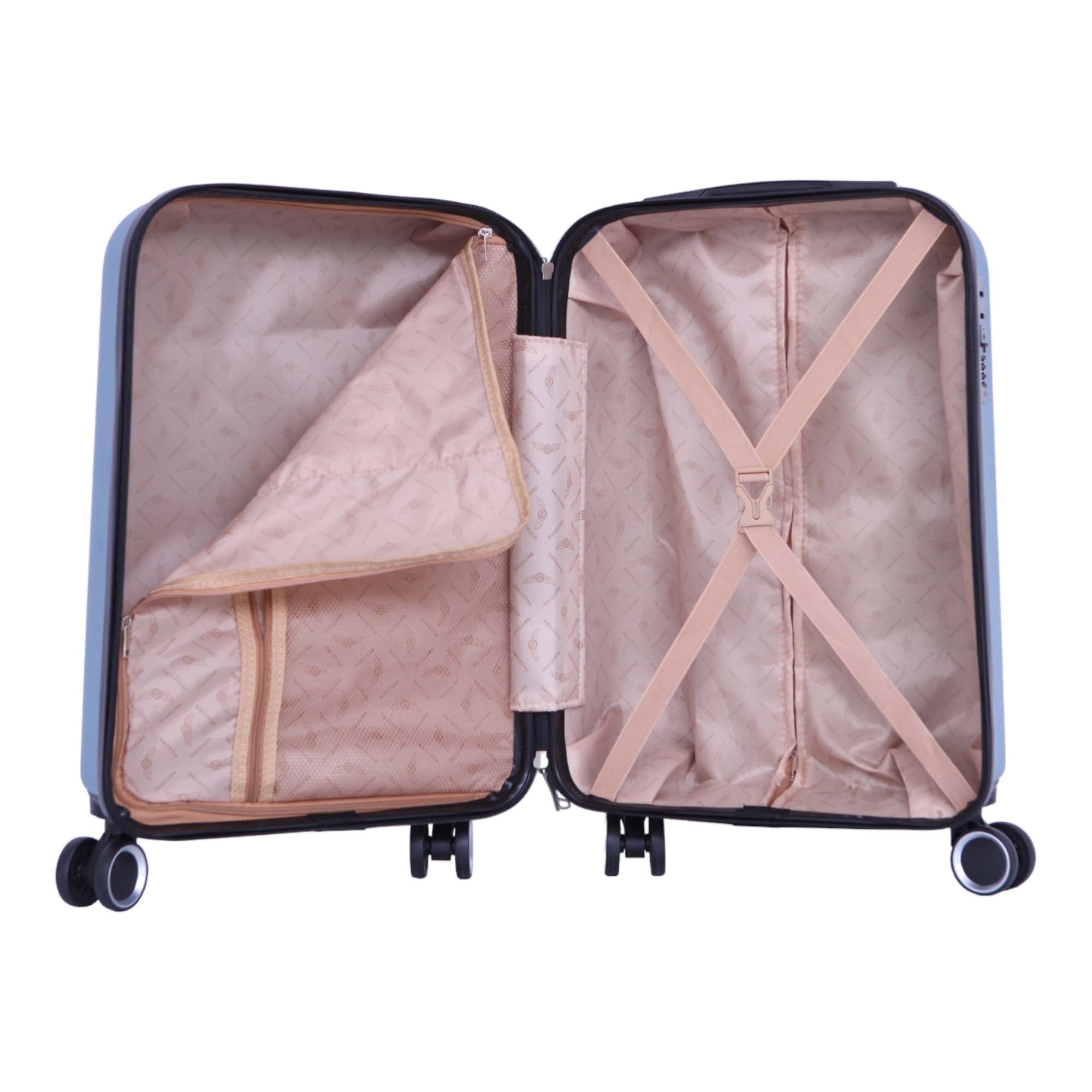 Santino 360° Pantheon Rigid Carry-On Suitcase - ASDV502P 