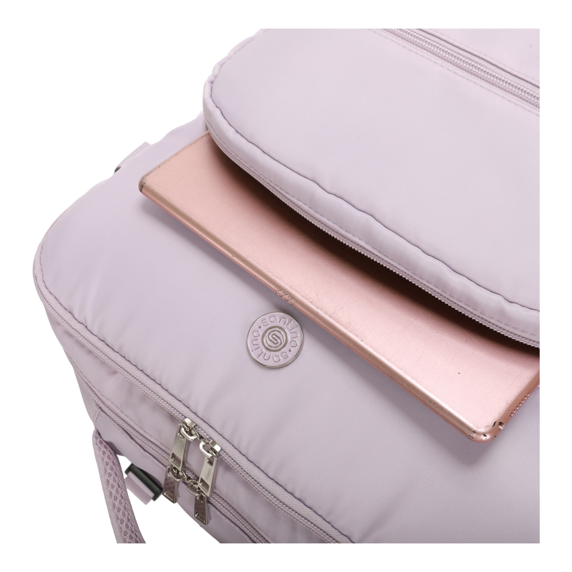Oslo Pol Santino Notebook Backpack - SAN405U Lilac