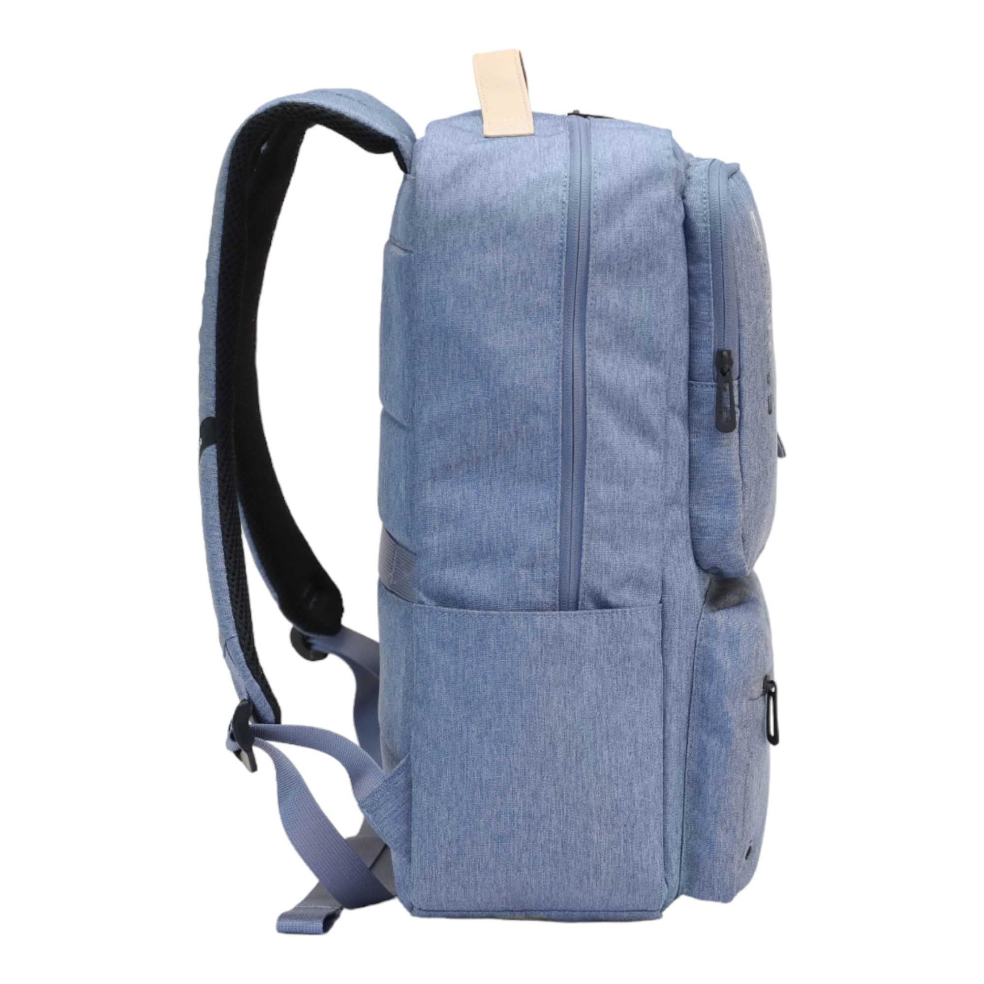 Pop Organizer Notebook Backpack by Santino Polyester Blue
